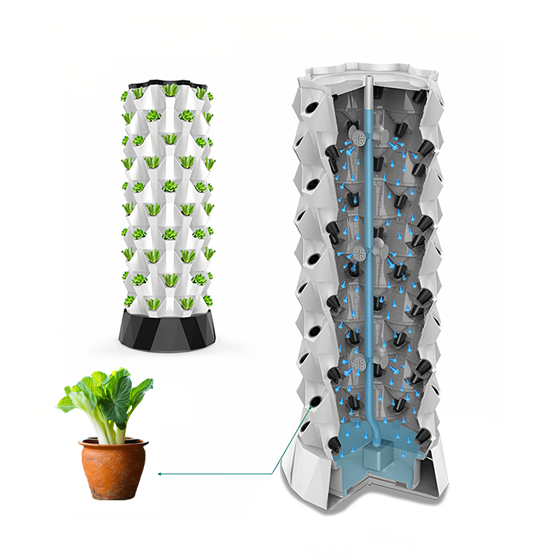 Hydroponic Tower Garden - Torre verticale per ananas Sistema aeroponico