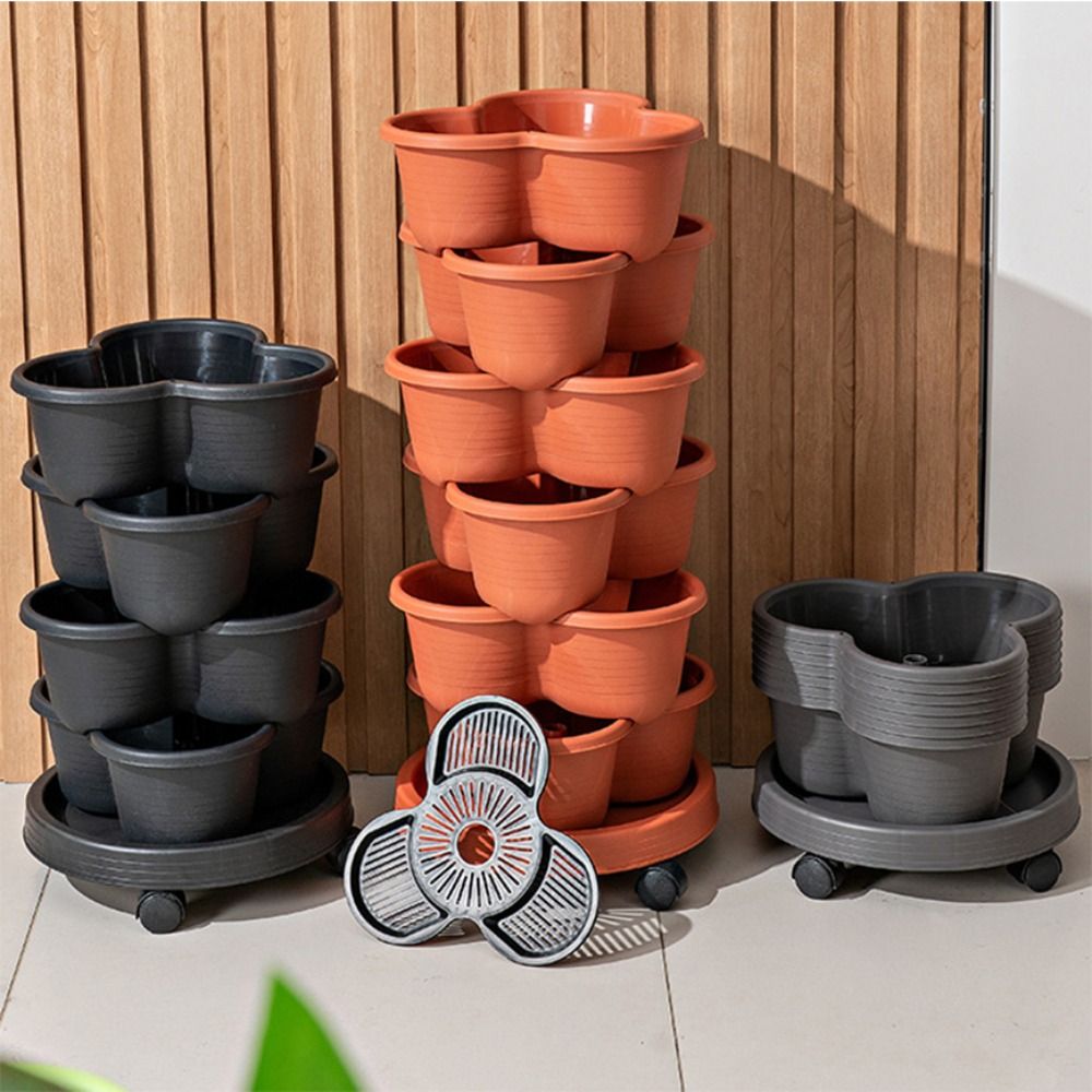 Hydroponic Tower Garden - Nuova torre verticale impilabile vaso da