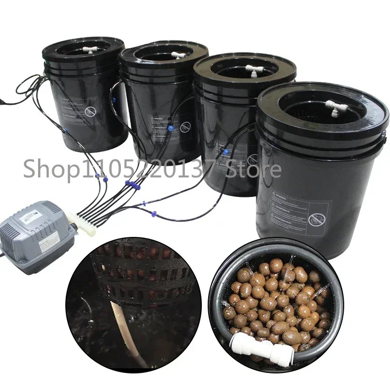 Dwc Bucket System 5 Gallon - DWC Ricircolo di sistema idroponico a