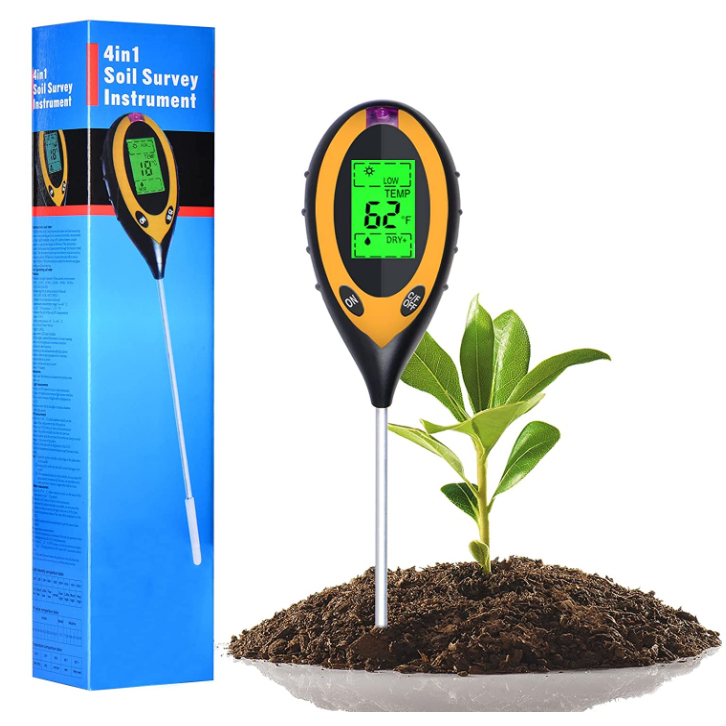 Ph Ec Meter Hydroponic - Tester 4 in 1 per pH,