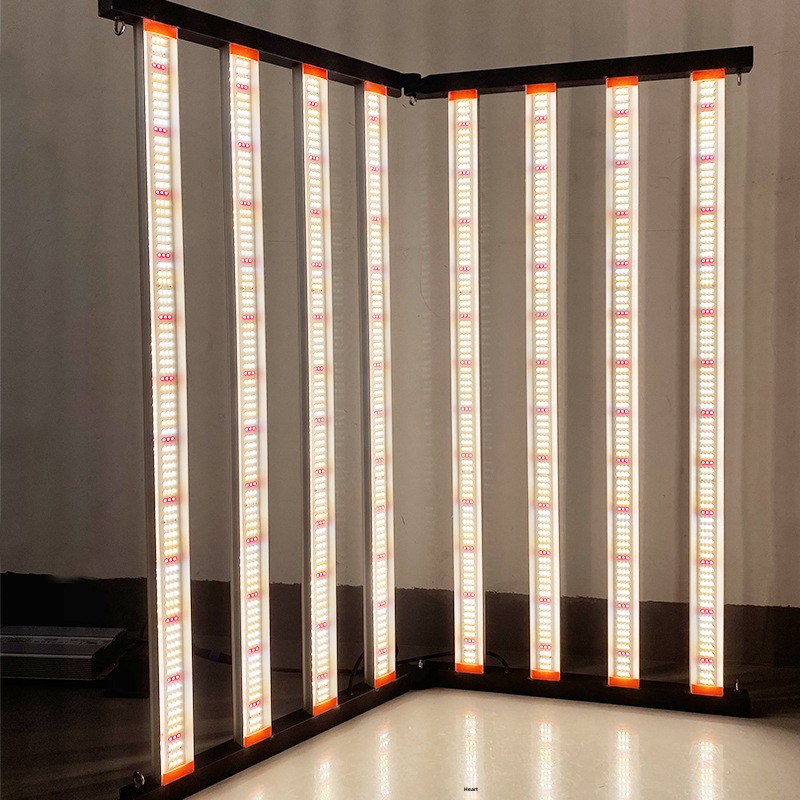 Led Grow Light Bar 640W - Barra Luminosa LED Pieghevole Personalizzata da