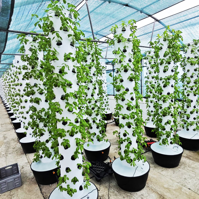Hydroponic Tower Garden - Sistema di Coltivazione Idroponica Verticale di