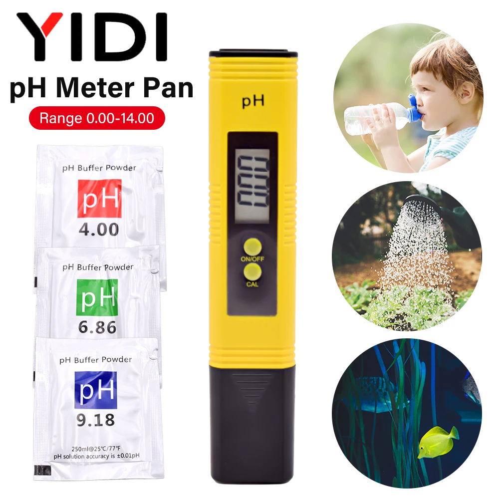 Ph Ec Meter Hydroponic - Digital PH Tester Meter penna tascabile