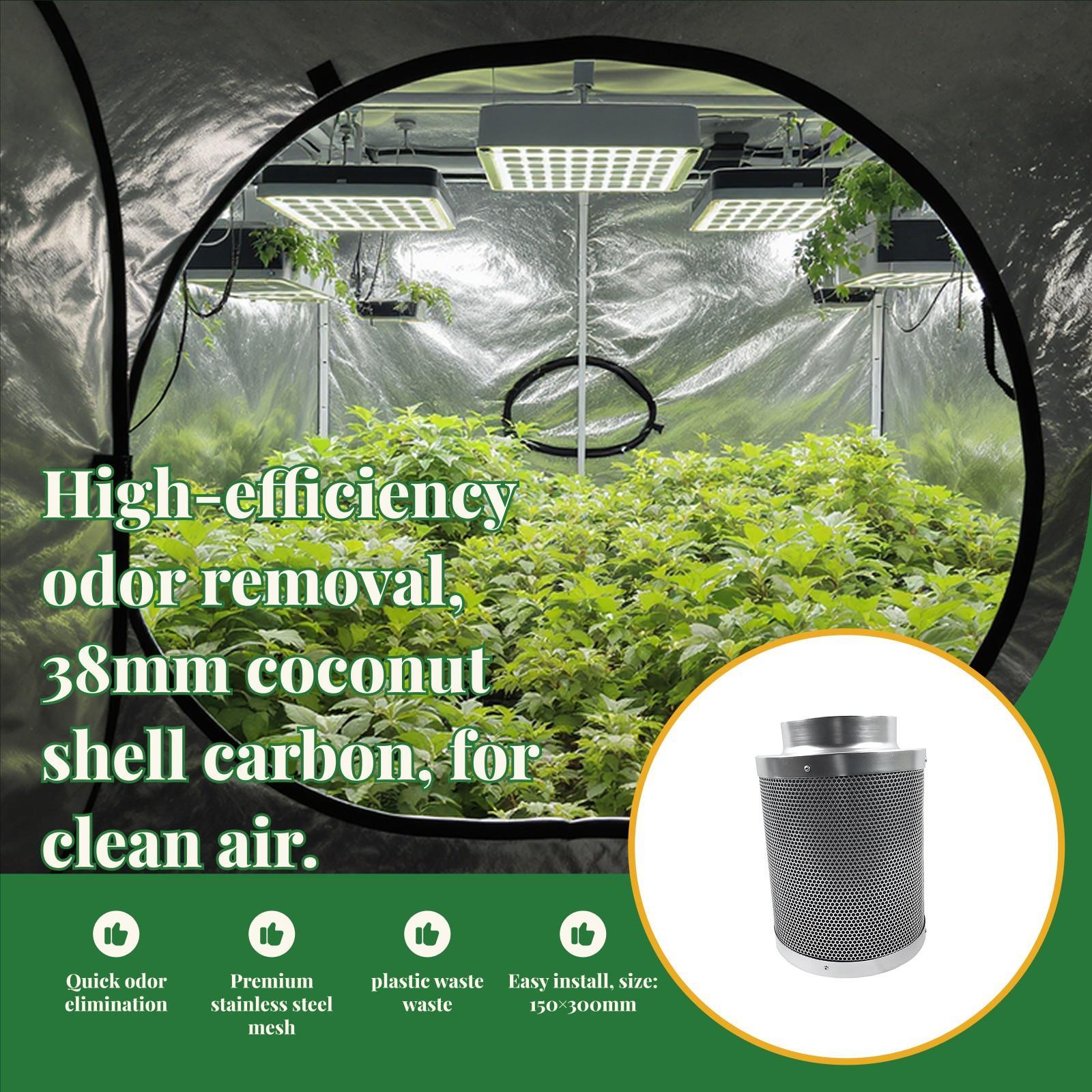 Carbon Filter Grow 6 Inch - Ventilatore in linea da 6 pollici