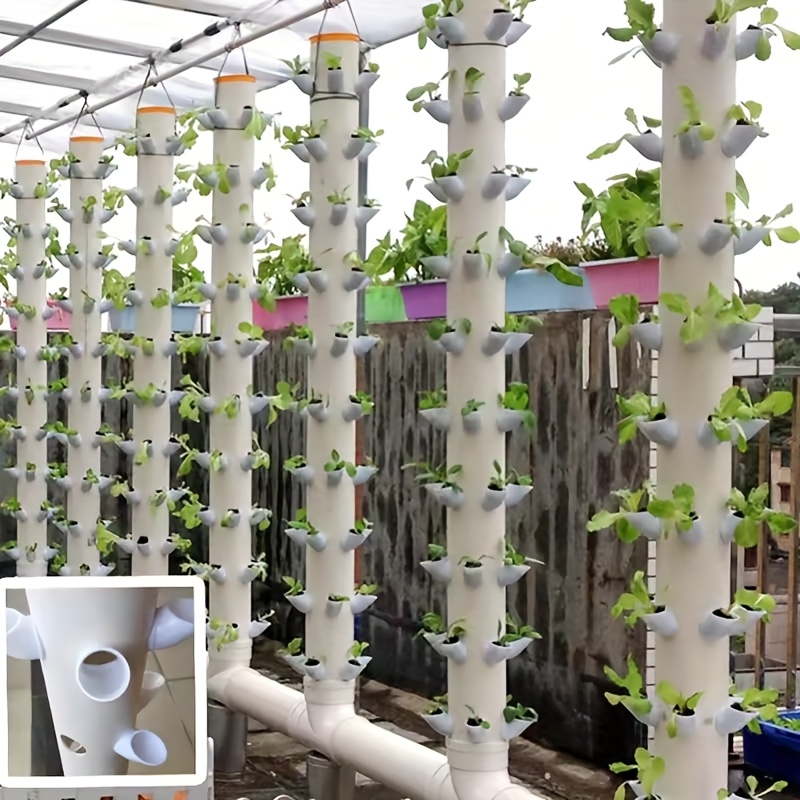 Hydroponic Tower Garden - 10 set di vasi idroponiche fai-da-te