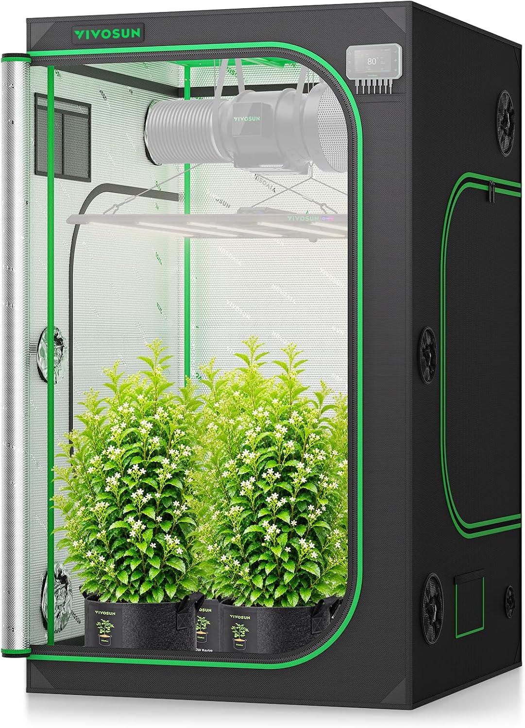 Grow Tent 4X4 Mylar - Tenda da Coltivazione 4x4 in Mylar,