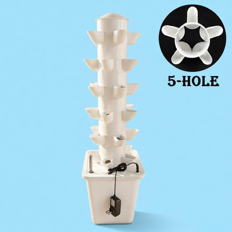 Hydroponic Tower Garden - Kit per sistema di coltivazione idroponica,