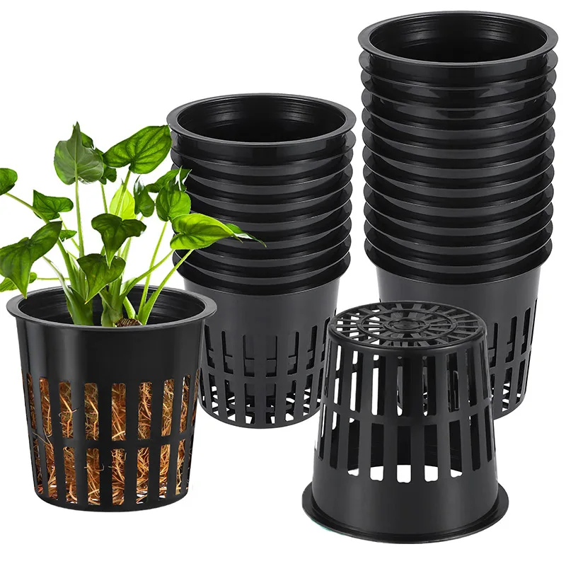 Hydroponic Net Pots 3 Inch - 10 PZ 3 Pollici Idroponica Tazze