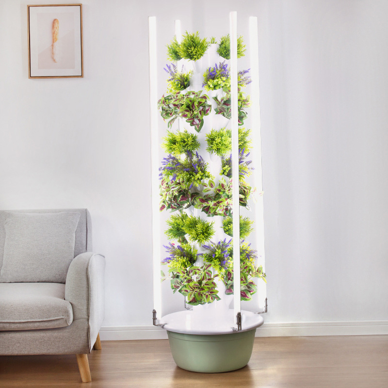 Hydroponic Tower Garden - Con Led Coltiva La Luce Spazio