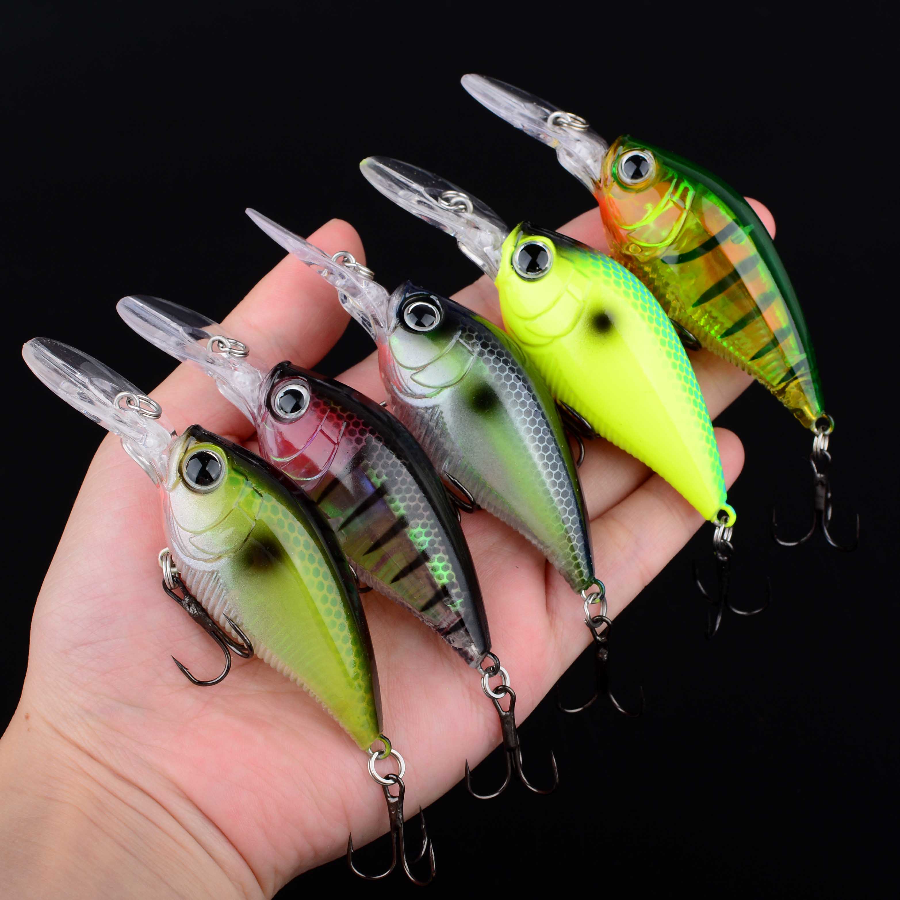 Deep Water Culture Kit - Crankbait Galleggiante 13g 8.7CM, Esca Dura