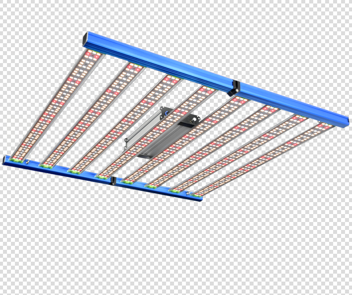 Led Grow Light Bar 640W - Barra LED Pieghevole per Coltivazione 640W