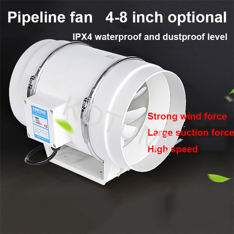 Ventilatori di scarico da 3/4/ - Inline Duct Fan 8 Inch recensione e prezzo