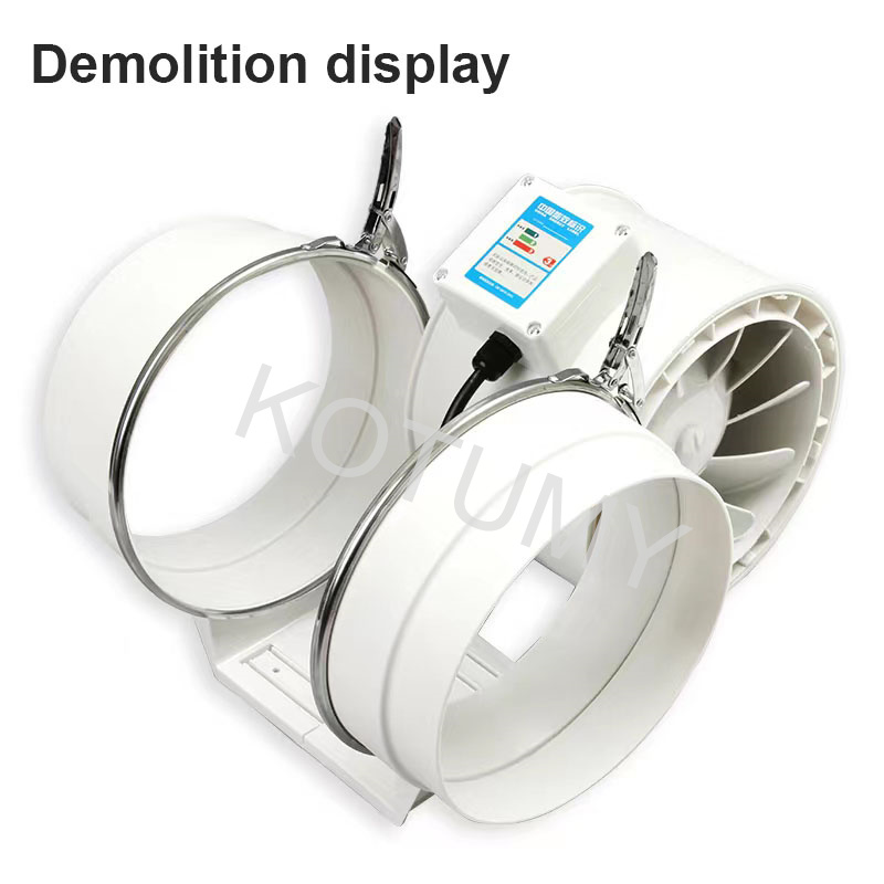 Ventilatori di scarico da 3/4/ - Inline Duct Fan 8 Inch recensione e prezzo