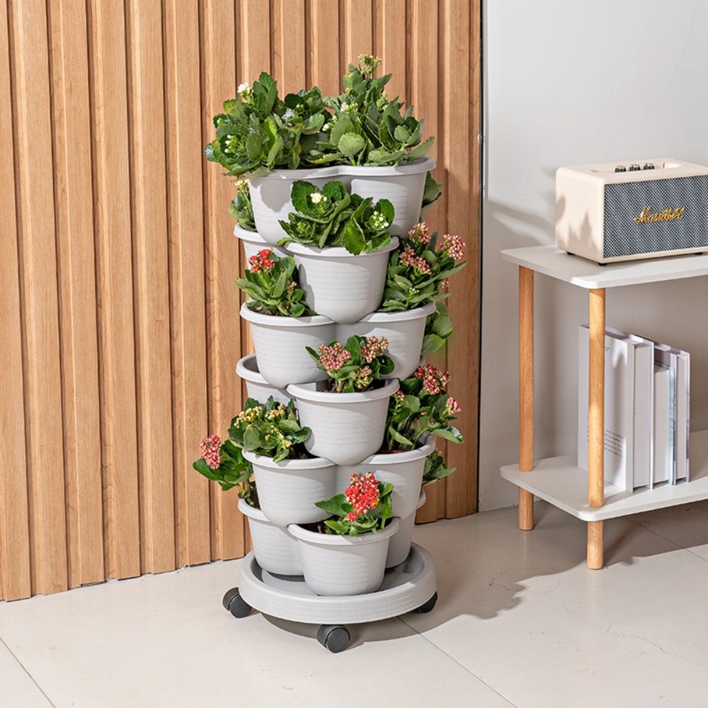 Nuova torre verticale impilabi - Hydroponic Tower Garden recensione e prezzo