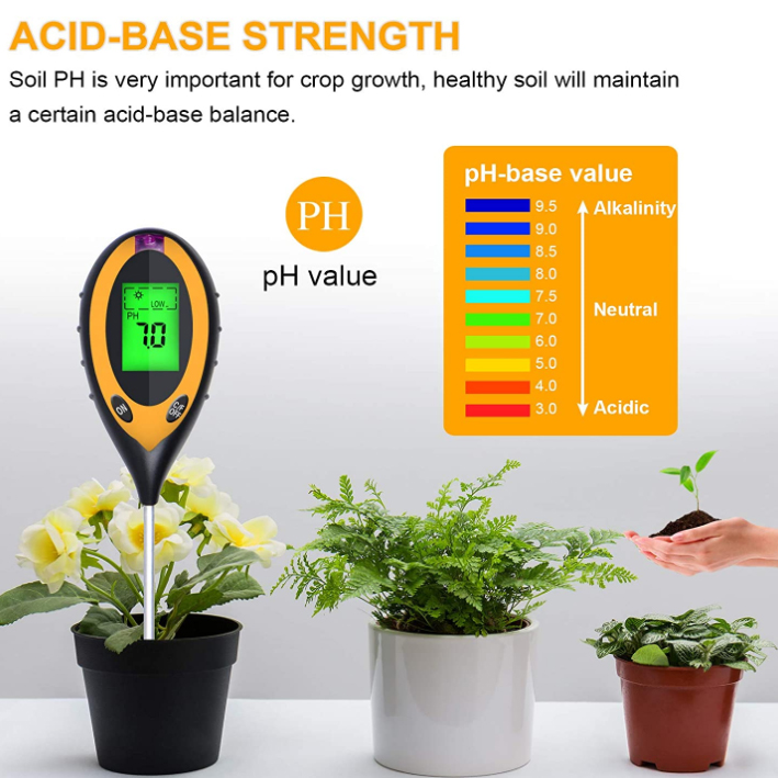 Tester 4 in 1 per pH, Luce, Te - Ph Ec Meter Hydroponic recensione e prezzo
