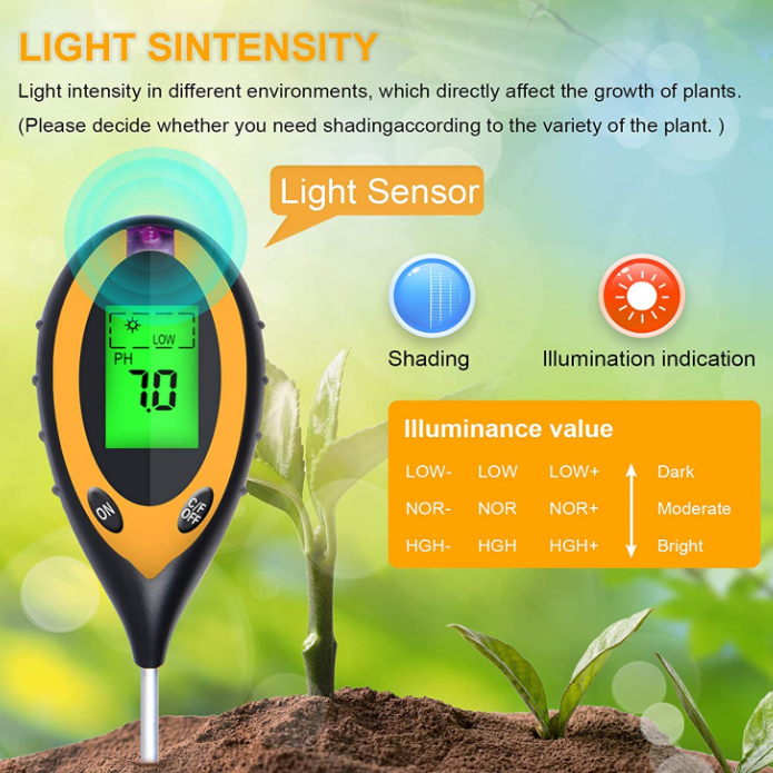 Tester 4 in 1 per pH, Luce, Te - Ph Ec Meter Hydroponic recensione e prezzo