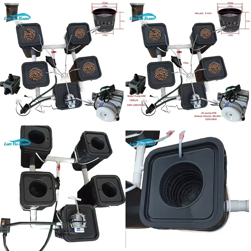 Kit Sistema Idroponico RDWC a  - Deep Water Culture Kit recensione e prezzo