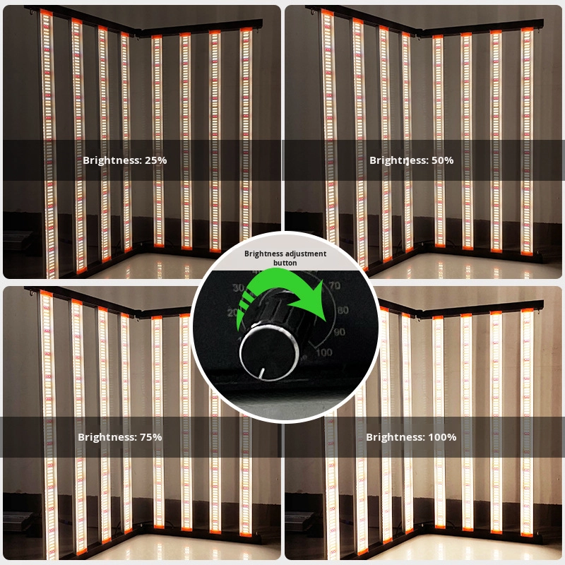 Barra Luminosa LED Pieghevole  - Led Grow Light Bar 640W recensione e prezzo