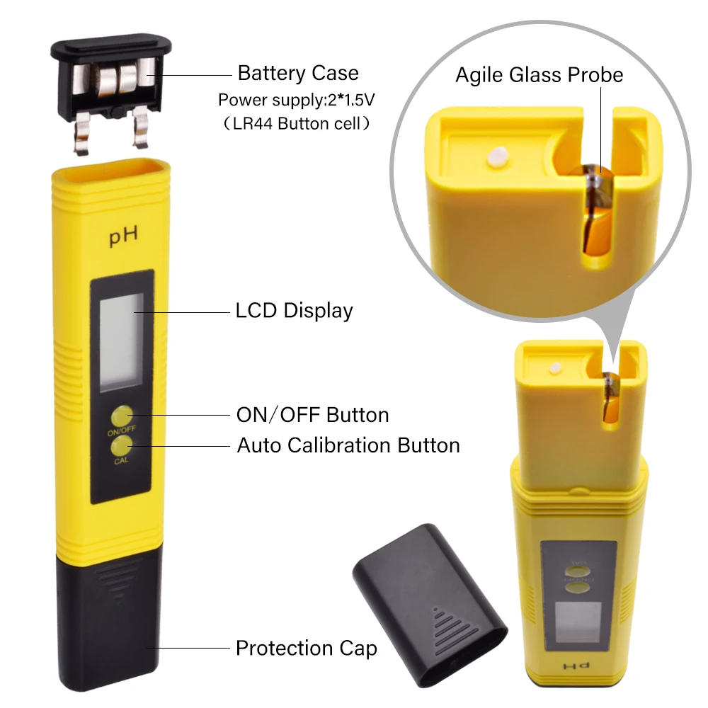 Digital PH Tester Meter penna  - Ph Ec Meter Hydroponic recensione e prezzo