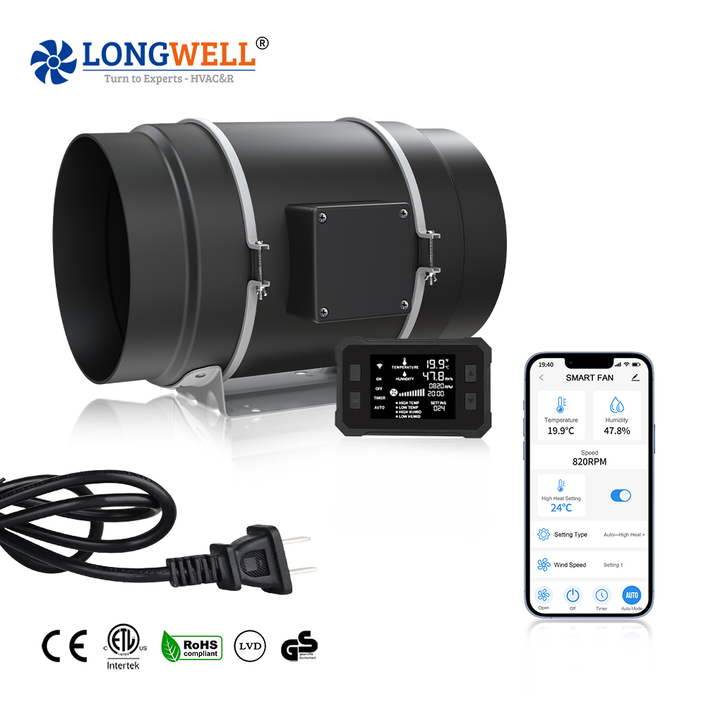 Ventilatore da condotto in lin - Inline Duct Fan 8 Inch recensione e prezzo