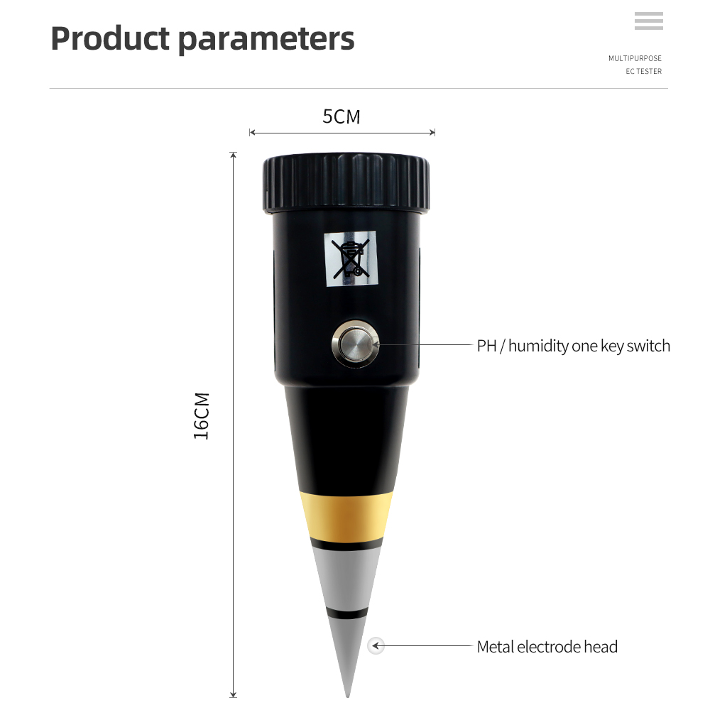 Analizzatore di umidità dell'a - Ph Ec Meter Hydroponic recensione e prezzo