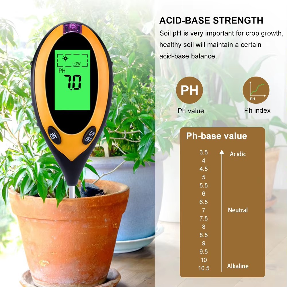 Nuovo pHmetro del suolo 3 in 1 - Ph Ec Meter Hydroponic recensione e prezzo