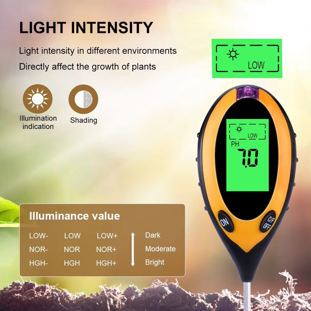 Nuovo pHmetro del suolo 3 in 1 - Ph Ec Meter Hydroponic recensione e prezzo