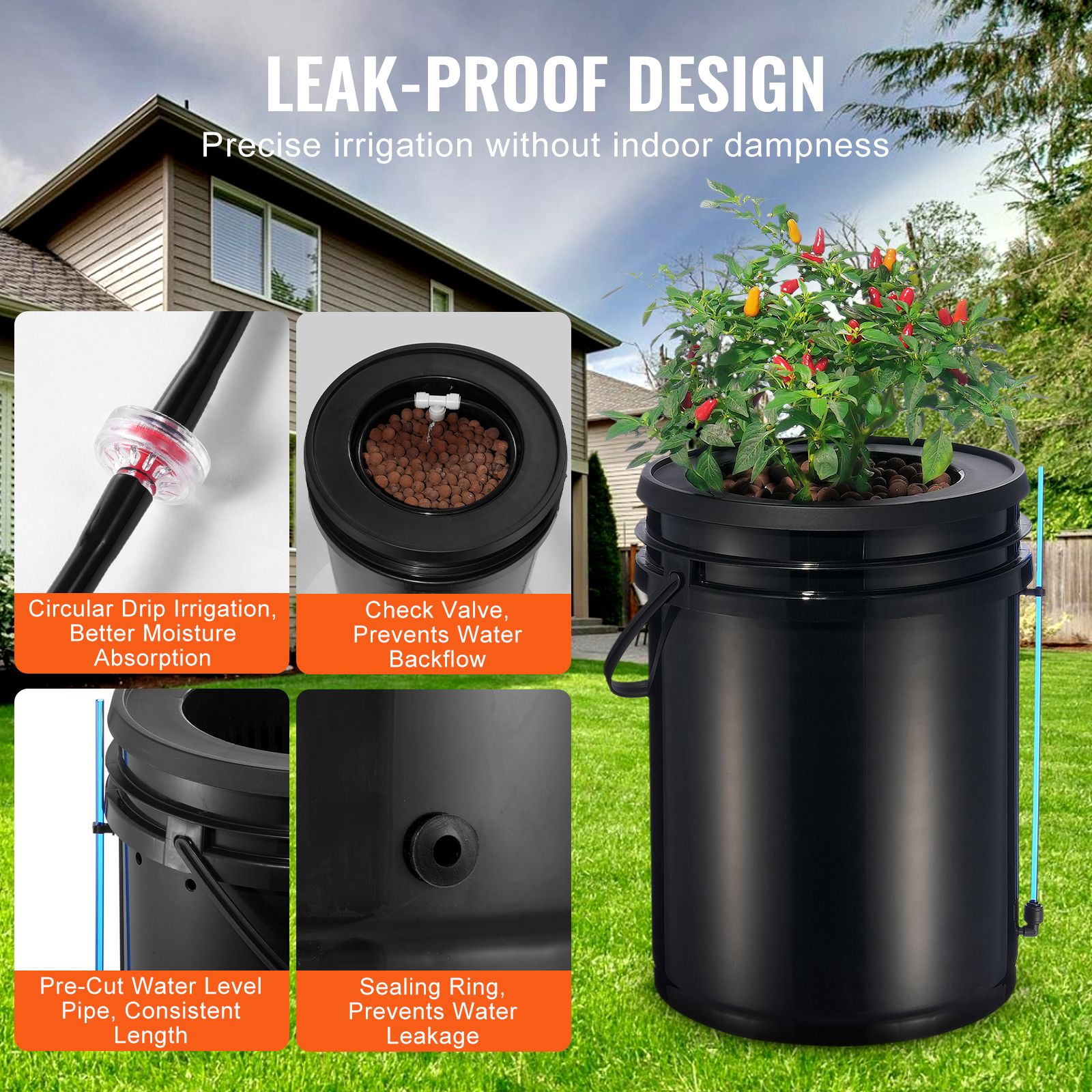 Sistema di coltivazione idropo - Dwc Bucket System 5 Gallon recensione e prezzo