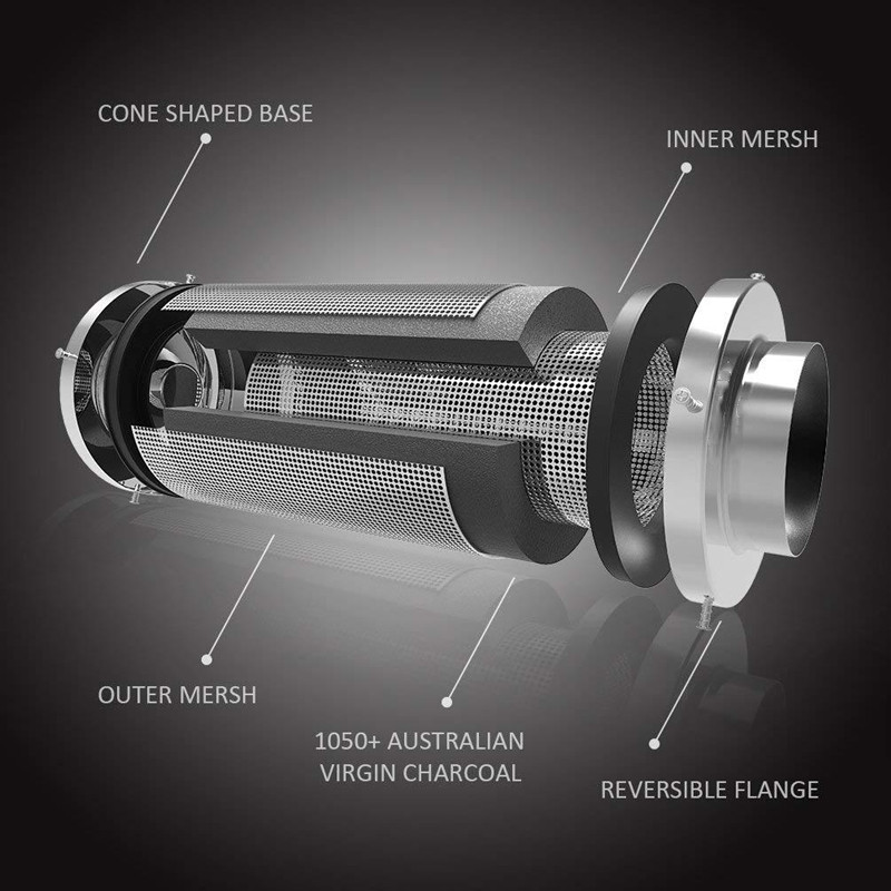 Ventilatore a condotto da 4/6/ - Inline Duct Fan 8 Inch recensione e prezzo