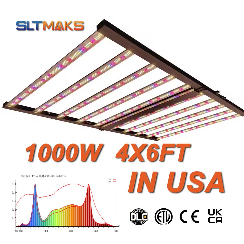 SLTMAKS 8x6FT 4X6FT 1000W Lamp - Led Grow Light 1000W Full Spectrum recensione e prezzo
