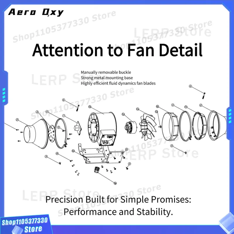 Ventilatore Inline da 200mm 8  - Inline Duct Fan 8 Inch recensione e prezzo
