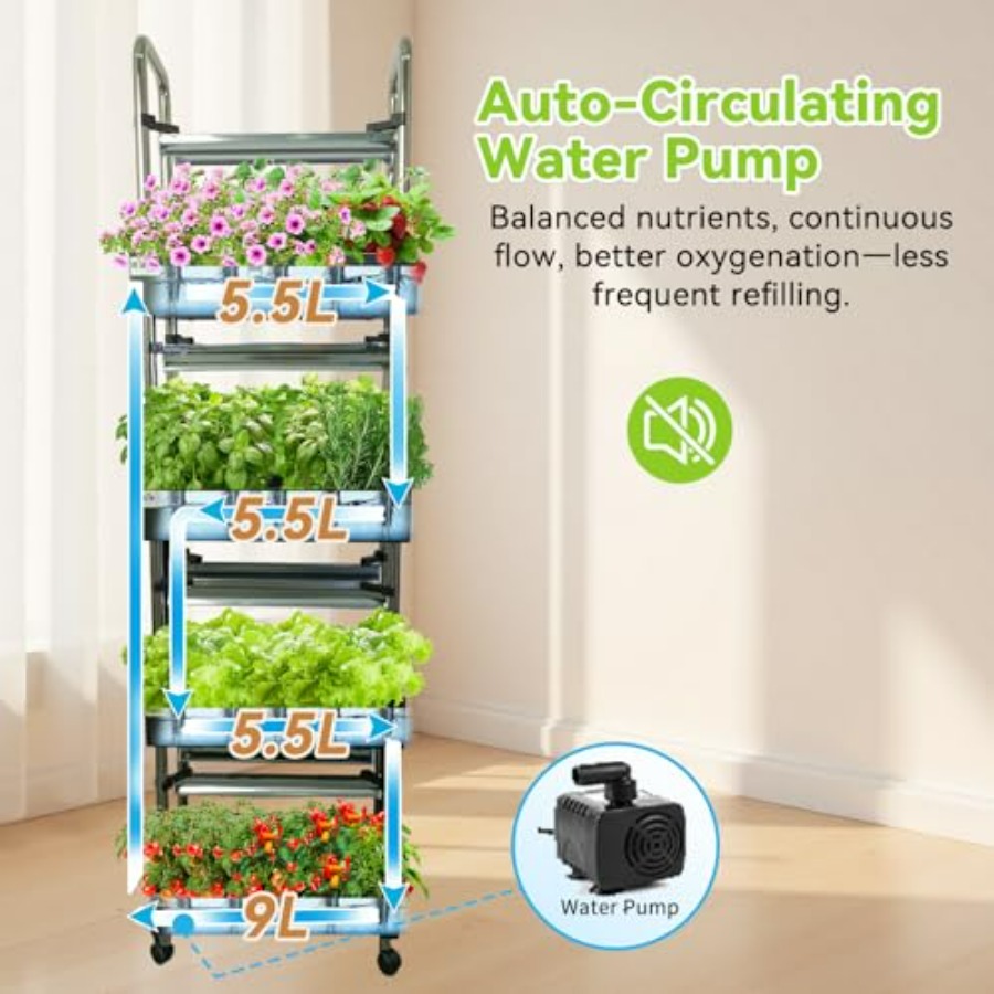 Sistema di coltivazione idropo - Hydroponic Tower Garden recensione e prezzo