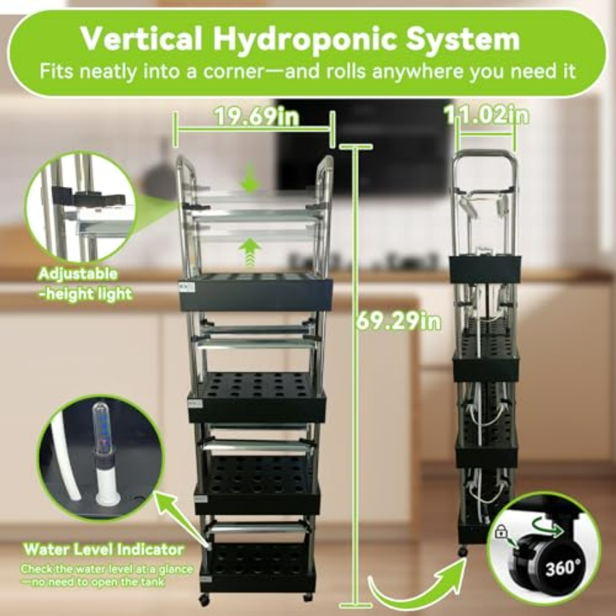 Sistema di coltivazione idropo - Hydroponic Tower Garden recensione e prezzo