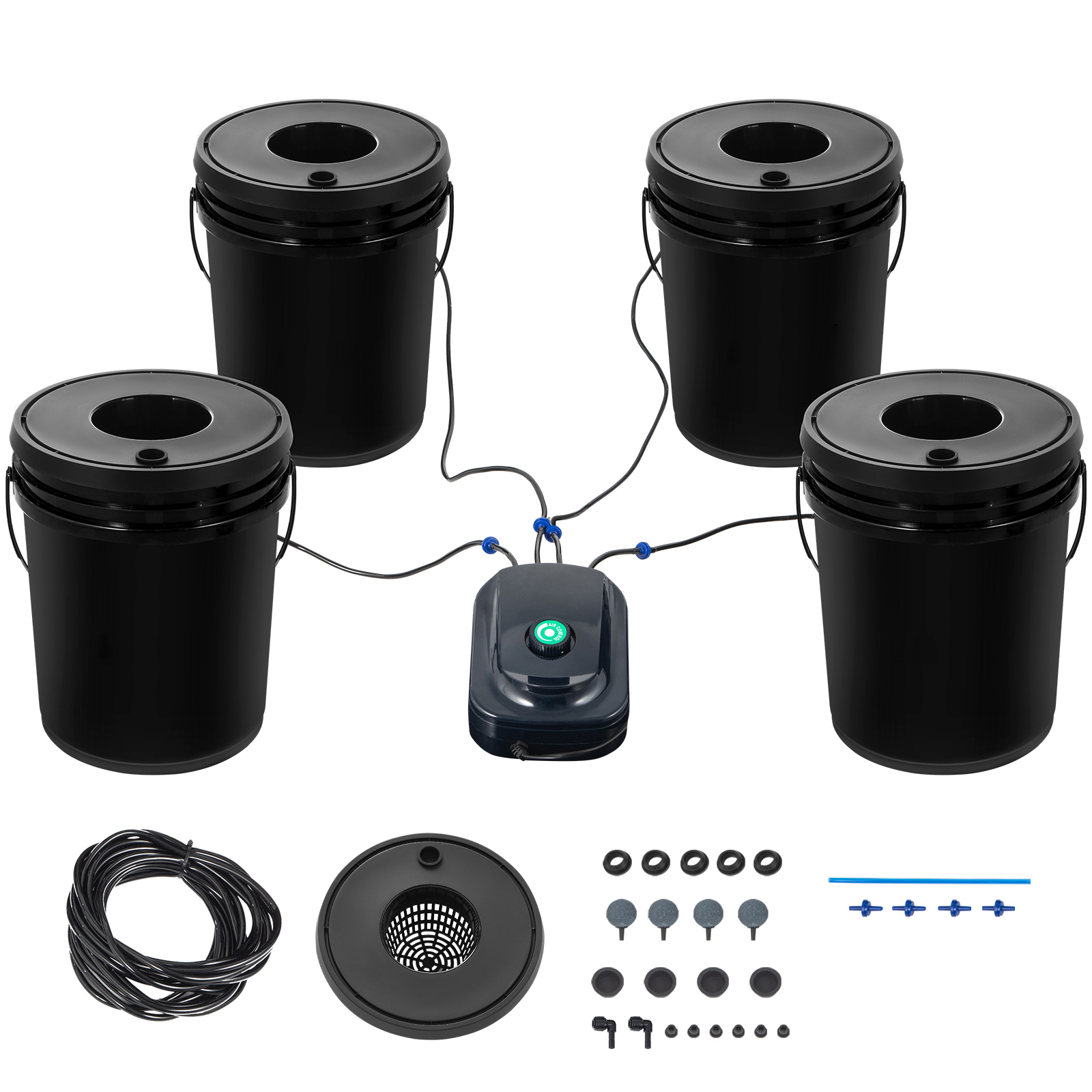 Sistema idroponico DWC, 5 gall - Dwc Bucket System 5 Gallon recensione e prezzo