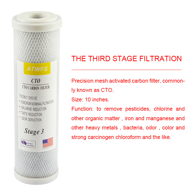 ATWFS 2 pezzi filtro acqua uni - Carbon Filter Grow 6 Inch recensione e prezzo